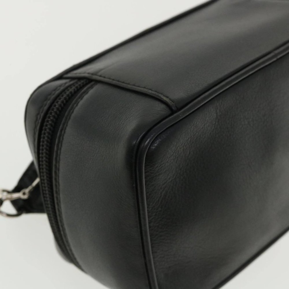 Gucci Horsebit Black Leather Cosmetic Travel Case Rare - Picture 11 of 16